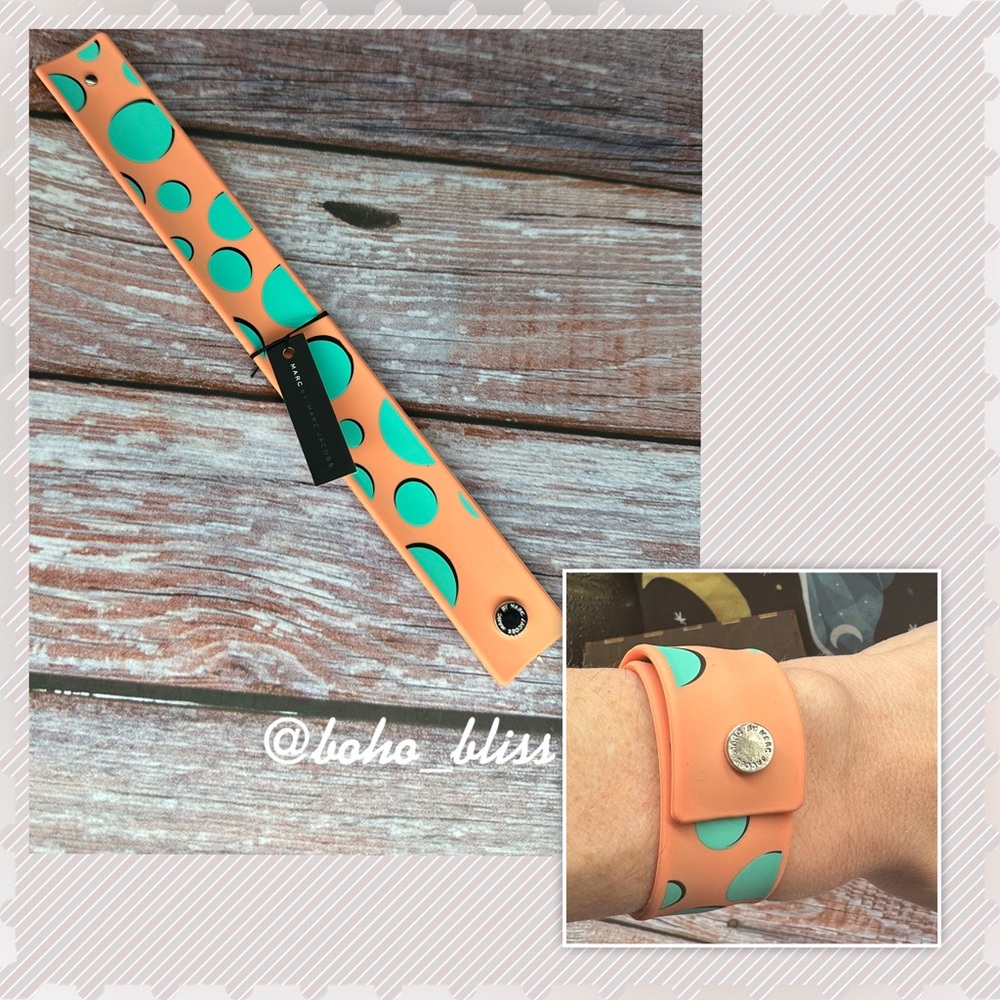 MARC BY MARC JACOBS | Rubber Slap Bracelet NWT